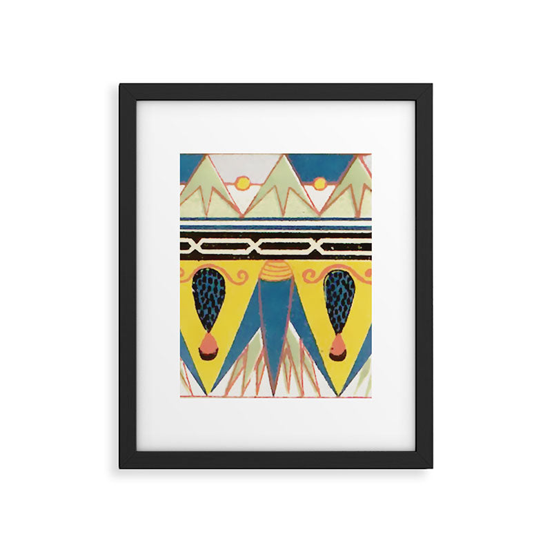 Ancient Egyptian Ornament Framed Art Print Gallery Image 6