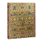 Antique Copper Green Abrashed Persian Rug Print Canvas Print Gallery Image 3