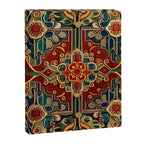 Antique Cute Abstract Flowers Vintage Persian Rug Seamless Pattern  Canvas Print Gallery Image 3