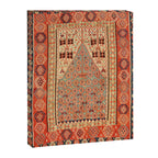 Antique Erzurum Turkish Kilim Rug Print Canvas Print Gallery Image 3