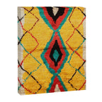 Antique Moroccan Rug Print Canvas Print Gallery Image 3