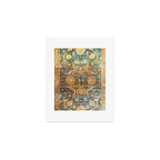 Antique Persian Animal Rug Print Art Print Gallery Image 1