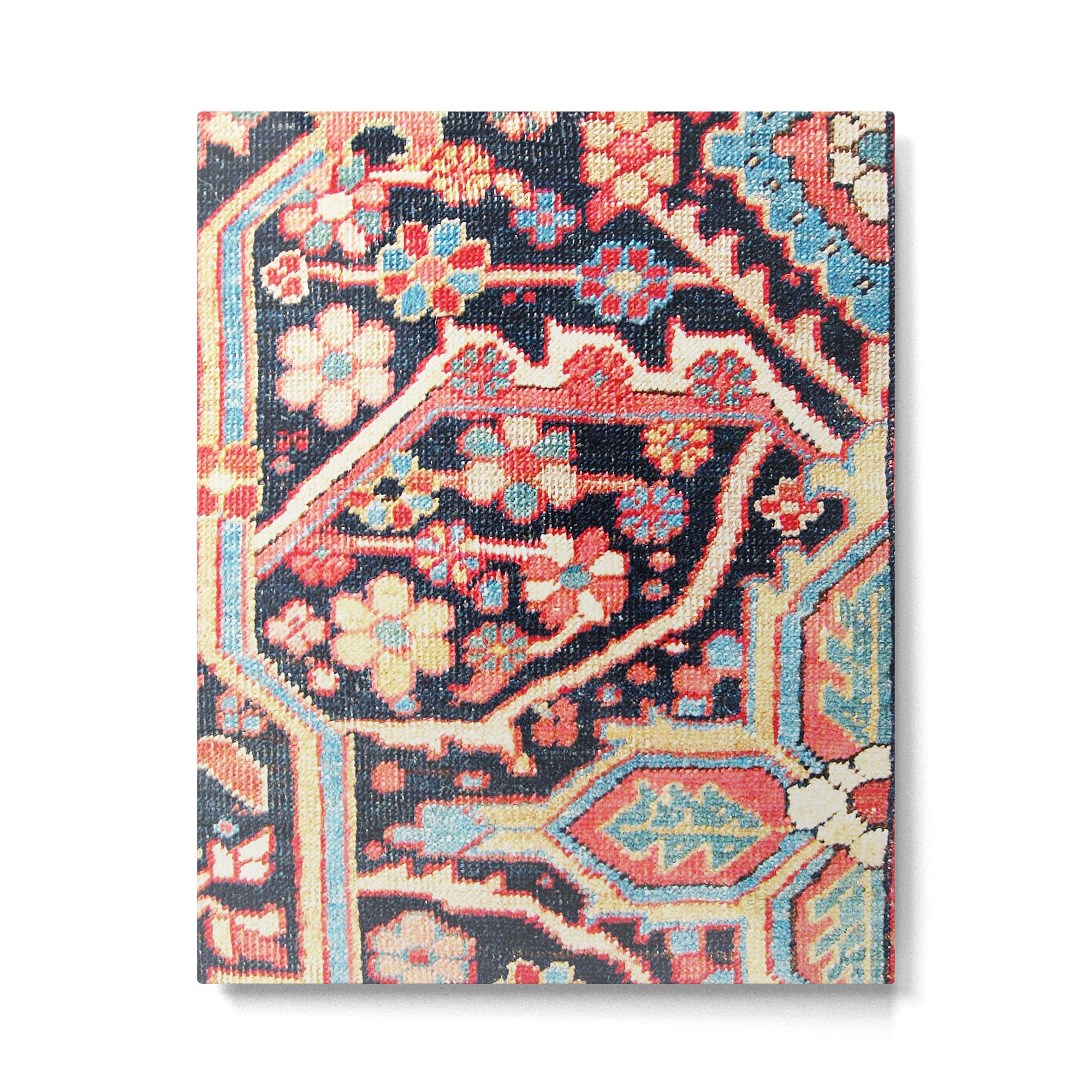Antique Persian Heriz Carpet Print Metal Print Gallery Image 4