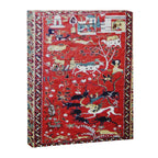 Antique Persian Hunting Rug Canvas Print Gallery Image 3