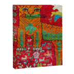 Antique Persian Hunting Rug With Lion Print Canvas Print Gallery Image 3