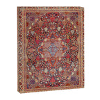 Antique Persian Kashan Dabir Rug Print Canvas Print Gallery Image 3