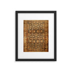 Antique Persian Malayer Rug Print Framed Art Print Gallery Image 4