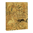 Antique Persian Tabriz Animal Rug Print Canvas Print Gallery Image 3