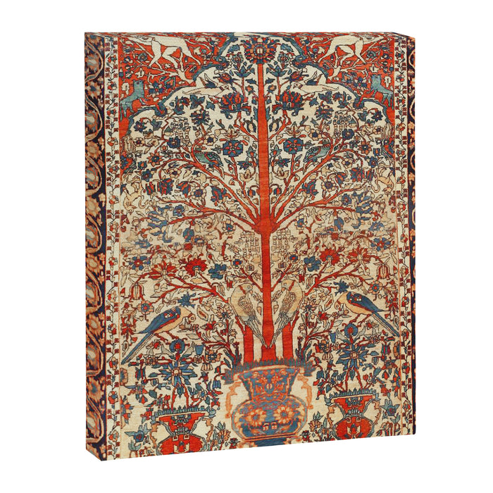 Antique Persian Tree Of Life Rug Print  Canvas Print Gallery Image 1