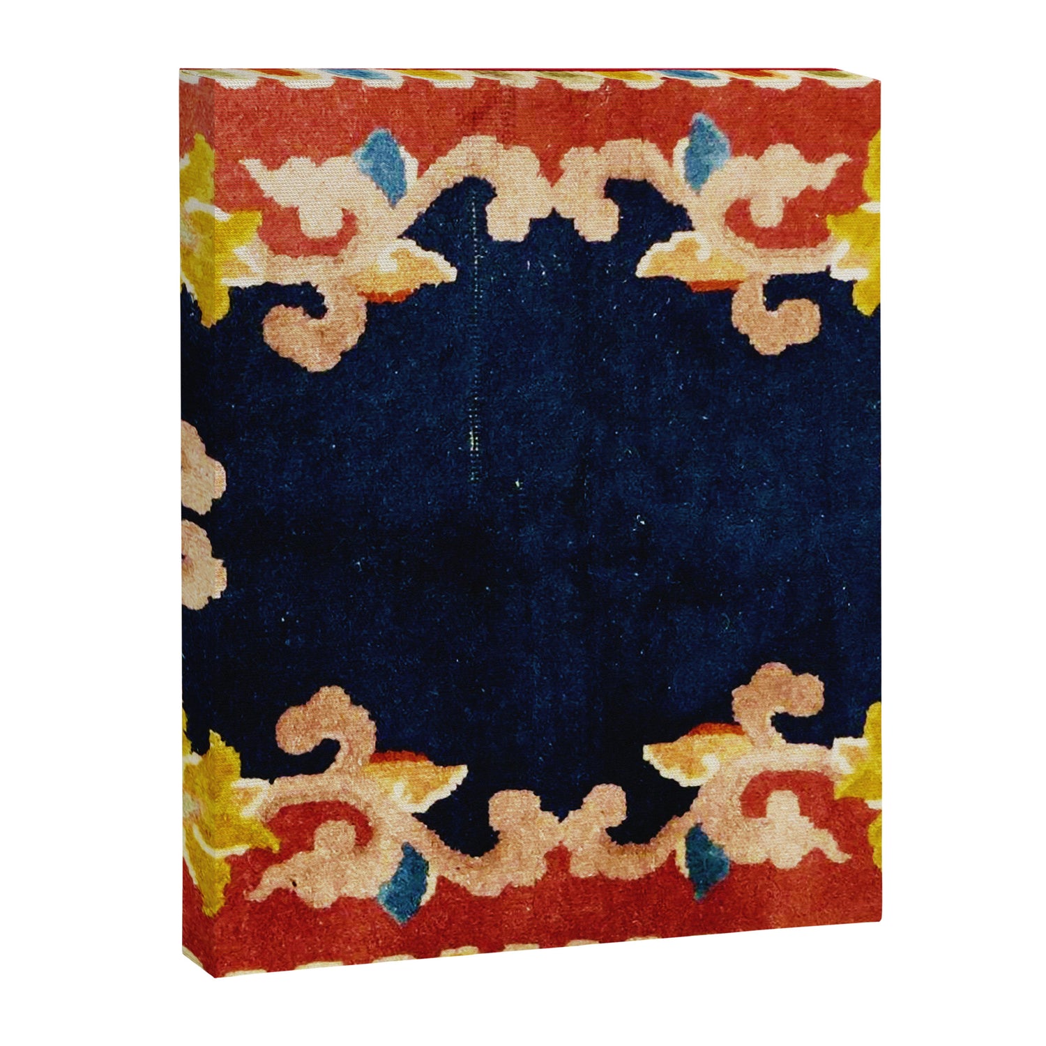 Antique Tibetan Saddle Rug Print Canvas Print Gallery Image 3
