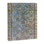 Antique Turkish Oushak Rug Cute Abstract Flowers Floral Pattern  Canvas Print Gallery Image 6