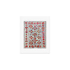 Antique Uzbek Suzani Embroidery Print Art Print Gallery Image 1