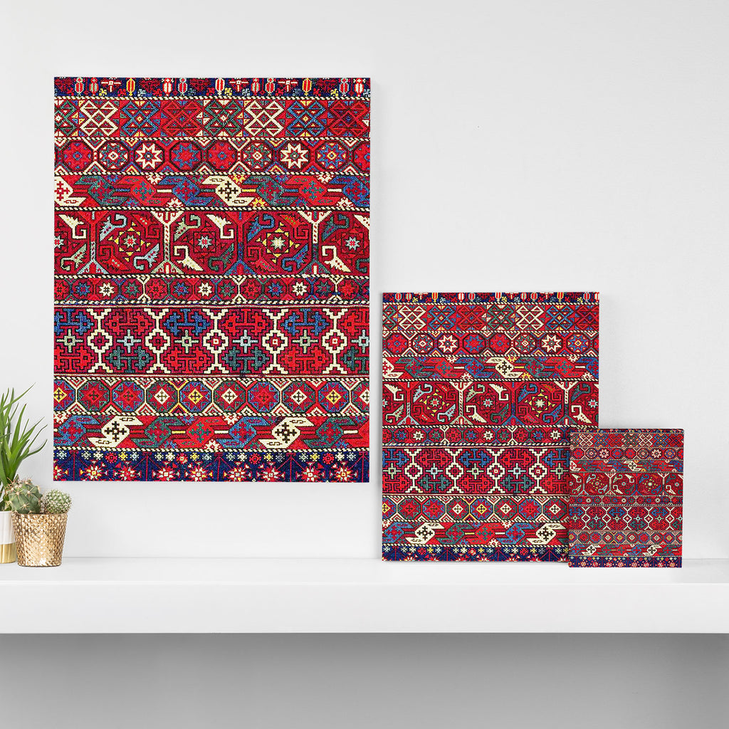 Armenian Vintage Rug Print Canvas Print Gallery Image 3