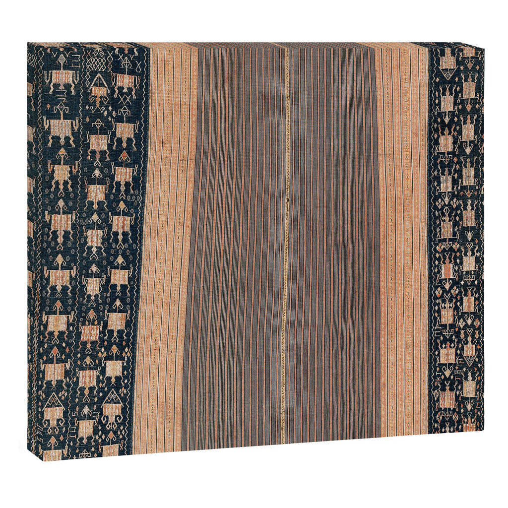 Atoni West Timor Amanatun Indonesian Wrap for Woman Print Canvas Print Gallery Image 3