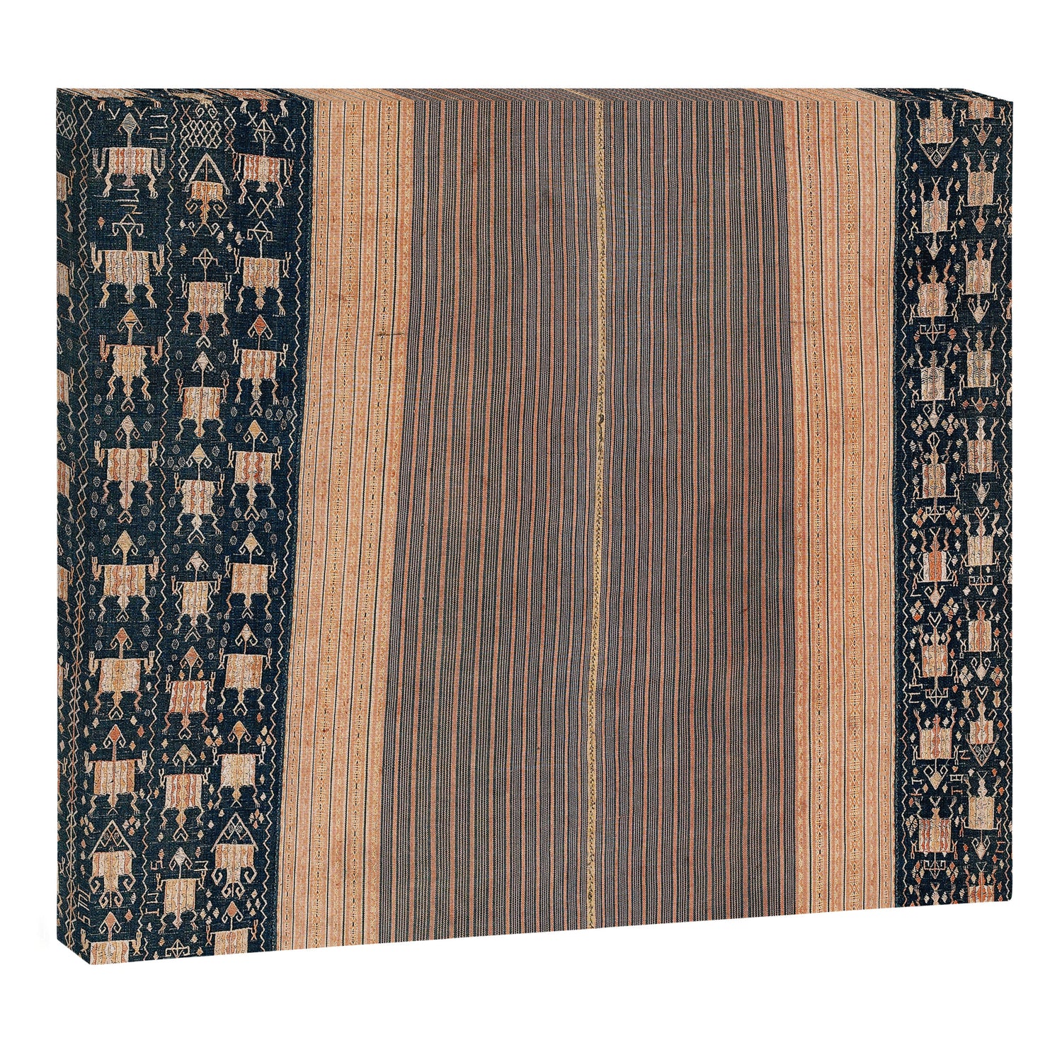 Atoni West Timor Amanatun Indonesian Wrap for Woman Print Canvas Print Gallery Image 3