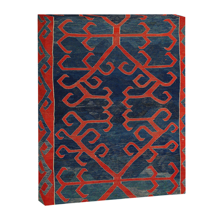 Avar Daghestan Northeast Caucasus Kilim Print Canvas Print Gallery Image 1