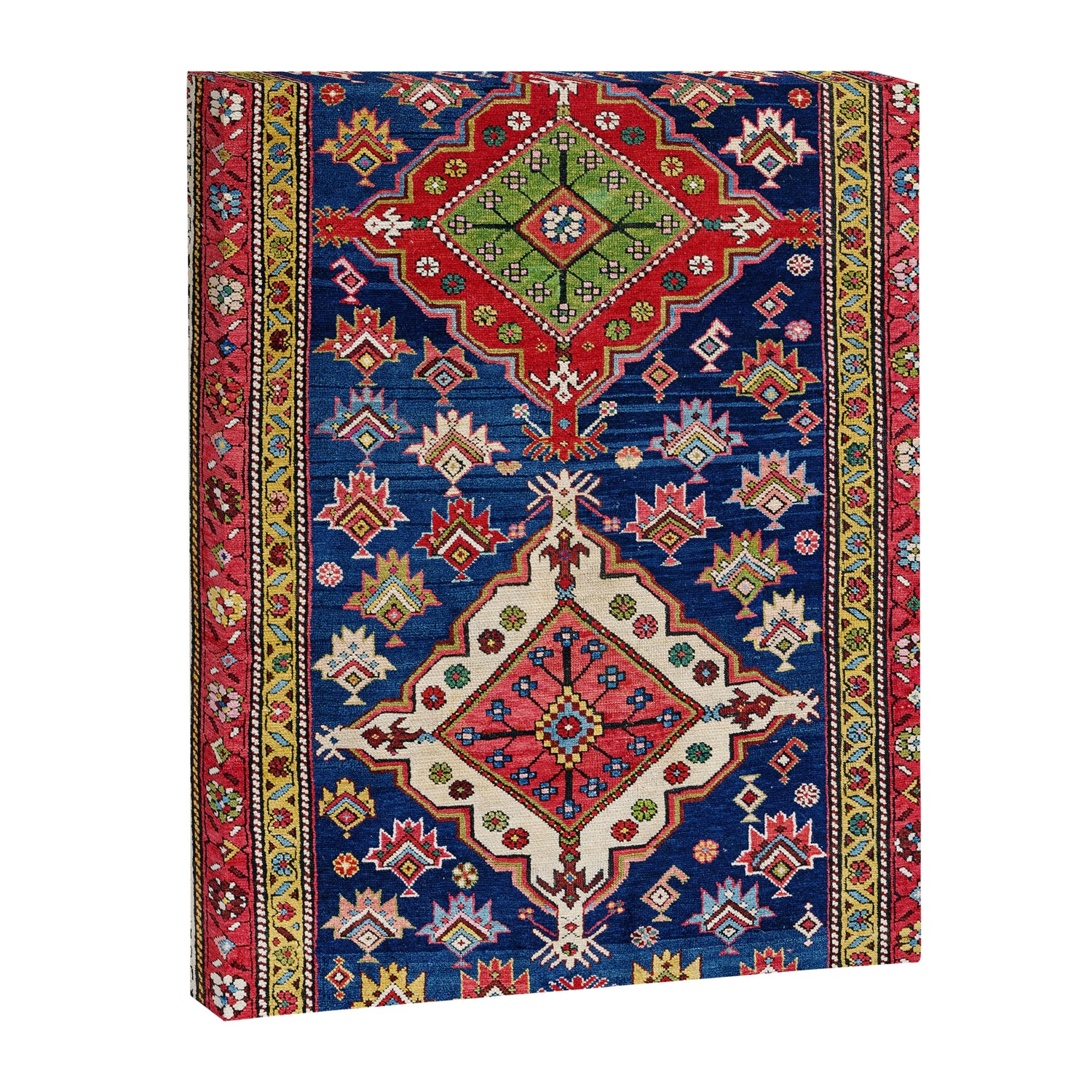 Azerbaijan Northwest Persian Long Rug Print Canvas Print Gallery Image 3