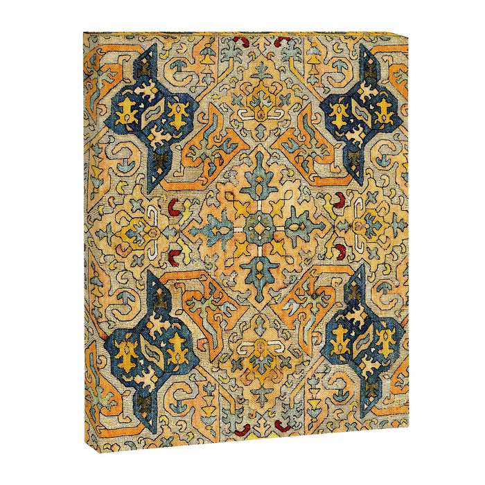 Azerbaijani Southeast Caucasus 18th Century Silk Embroidery Print Canvas Print Gallery Image 1