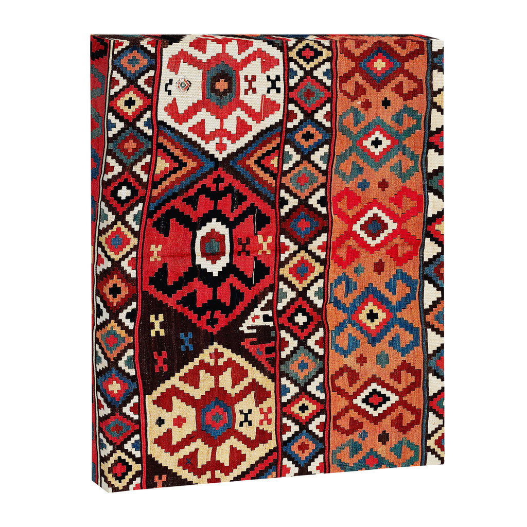 Azeri Azerbaijan South Caucasus Kilim Print Canvas Print Gallery Image 3