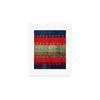 Azeri Shadda  Azerbaijan South Caucasus Plainweave Print Art Print Gallery Image 1
