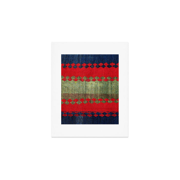 Azeri Shadda  Azerbaijan South Caucasus Plainweave Print Art Print Gallery Image 1