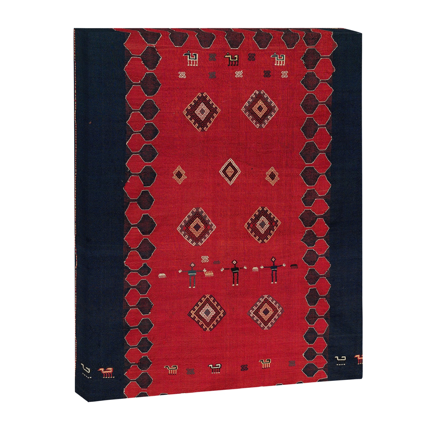 Azeri South Caucasus Azerbaijan Flatwoven Cover Canvas Print Gallery Image 3