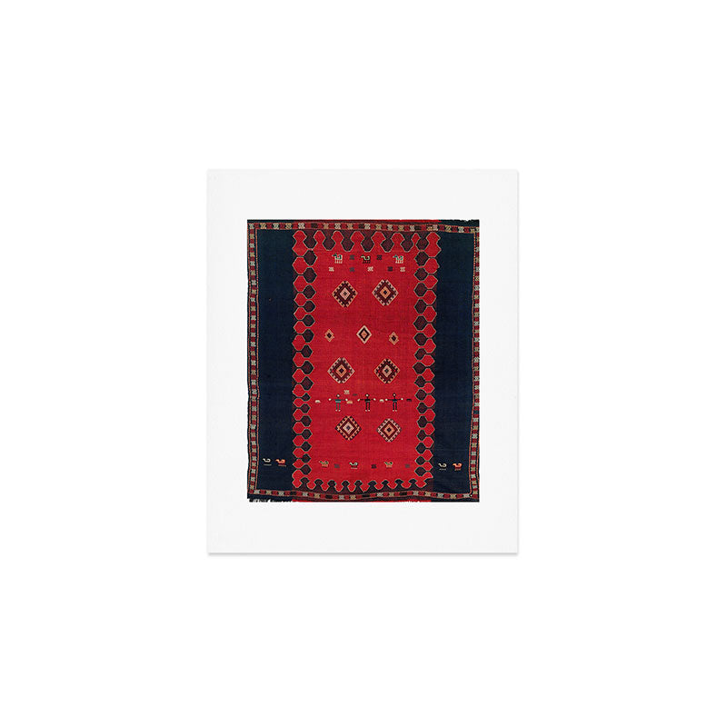 Azeri South Caucasus Azerbaijan Flatwoven Cover Art Print Gallery Image 1