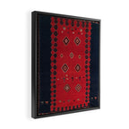 Azeri South Caucasus Azerbaijan Flatwoven Cover Framed Canvas Print Gallery Image 2
