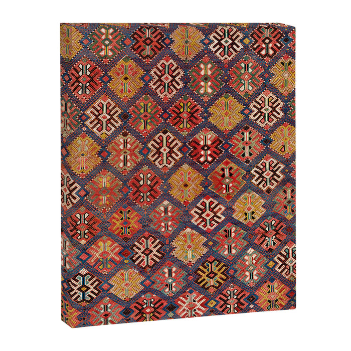 Azeri Zili Azerbaijan South Causasus Antique Rug Print Canvas Print Gallery Image 1