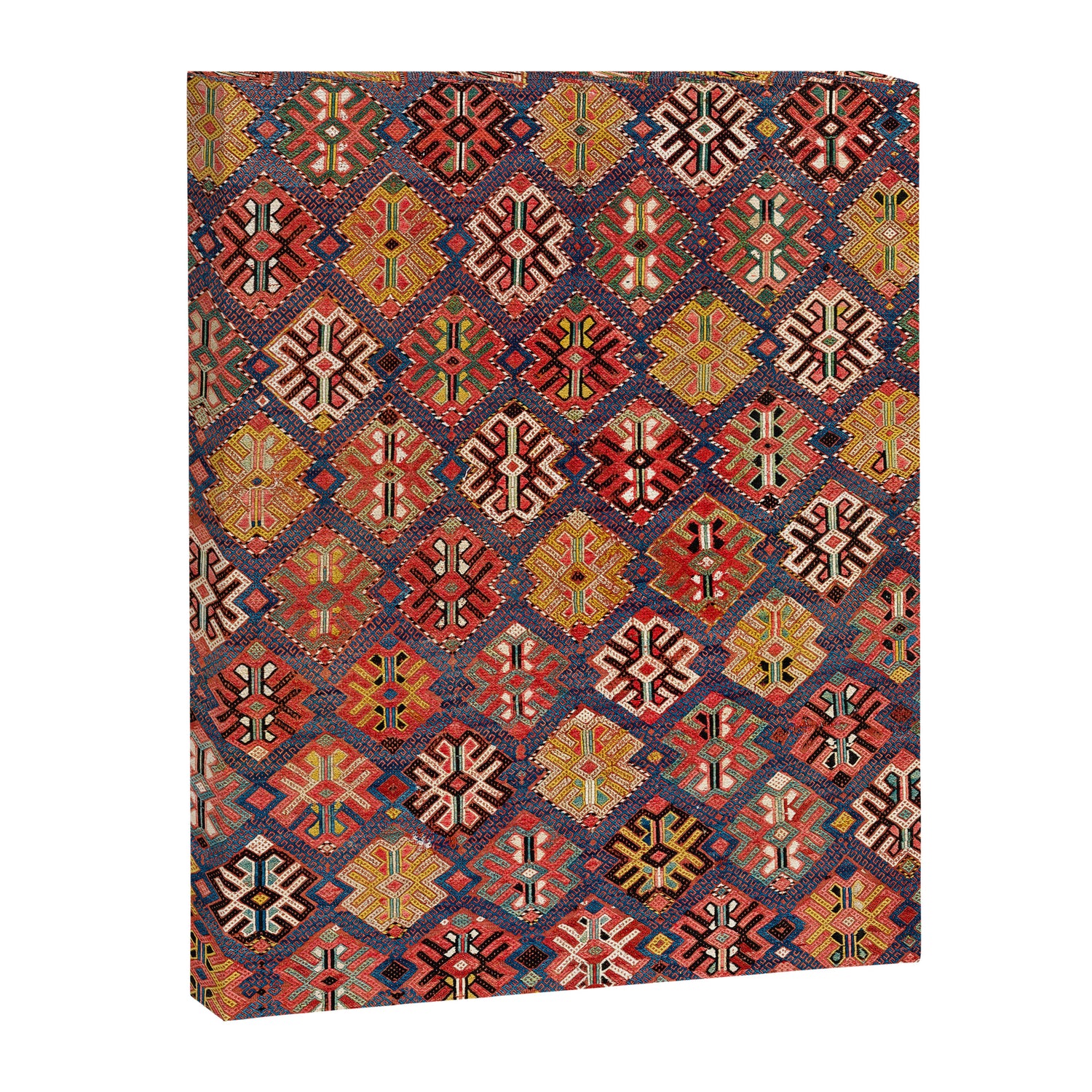 Azeri Zili Azerbaijan South Causasus Antique Rug Print Canvas Print Gallery Image 3