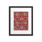 Azeri Zili South Caucasus  Azerbaijan Wall Hanging Print Framed Art Print Gallery Image 5