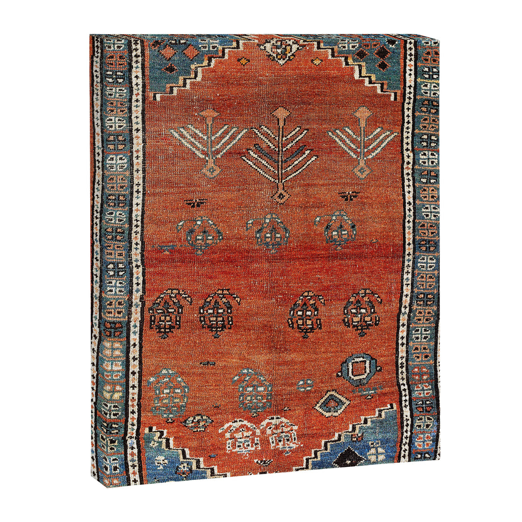 Bakhshaish Azerbaijan Northwest Persian Carpet Print Canvas Print Gallery Image 3