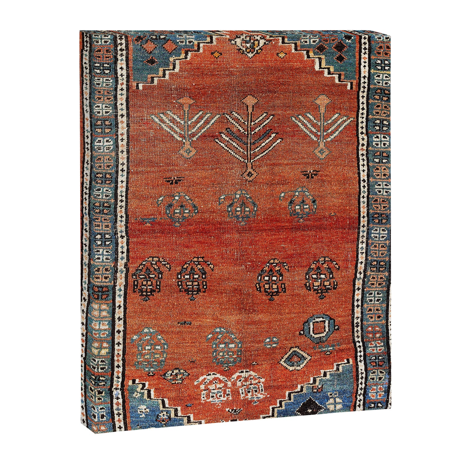 Bakhshaish Azerbaijan Northwest Persian Carpet Print Canvas Print Gallery Image 3