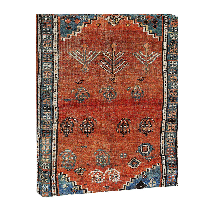 Bakhshaish Azerbaijan Northwest Persian Carpet Print Canvas Print Gallery Image 1