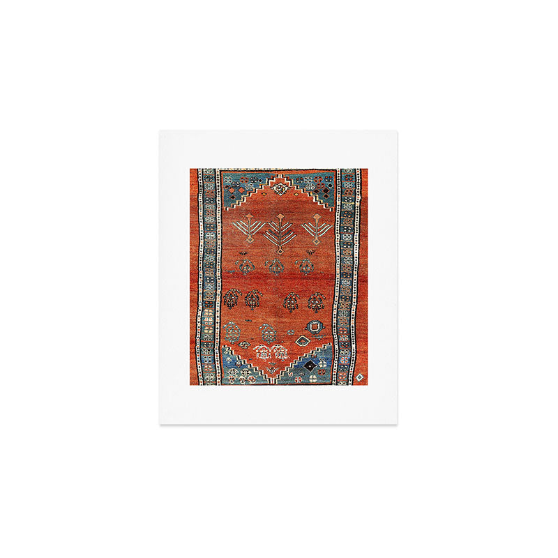 Bakhshaish Azerbaijan Northwest Persian Carpet Print Art Print Gallery Image 1