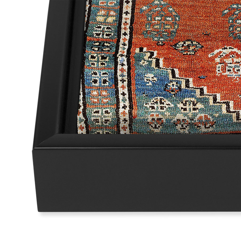 Bakhshaish Azerbaijan Northwest Persian Carpet Print Framed Canvas Print Gallery Image 3