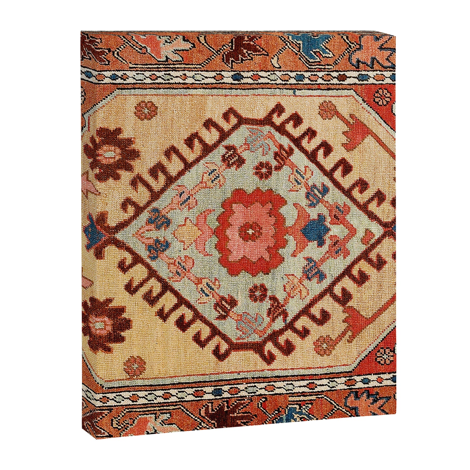 Bakhshaish Azerbaijan Northwest Persian Long Rug Print Canvas Print Gallery Image 3