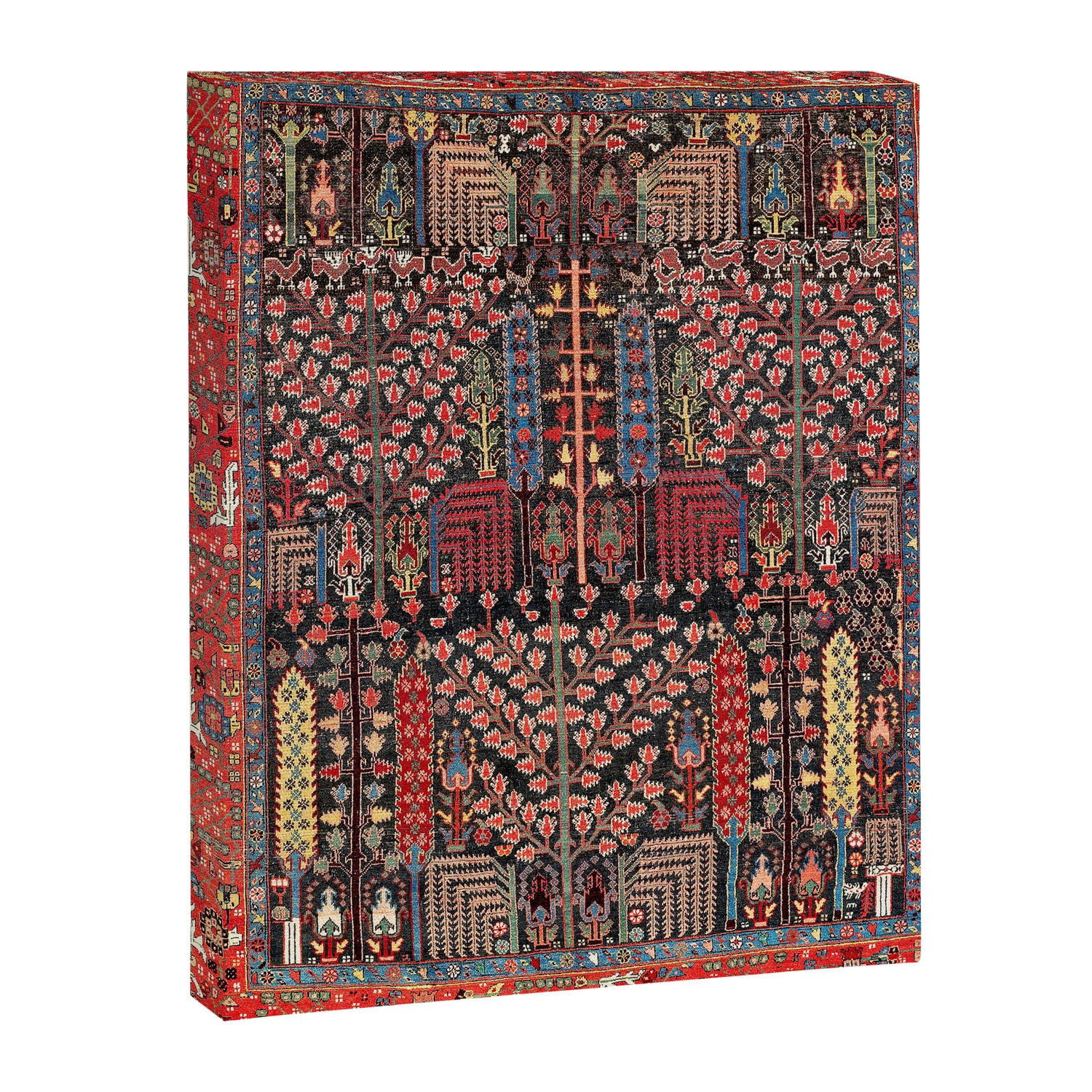 Bakhshaish Azerbaijan Northwest Persian Rug Print Canvas Print Gallery Image 3
