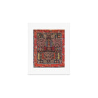 Bakhshaish Azerbaijan Northwest Persian Rug Print Art Print Gallery Image 1