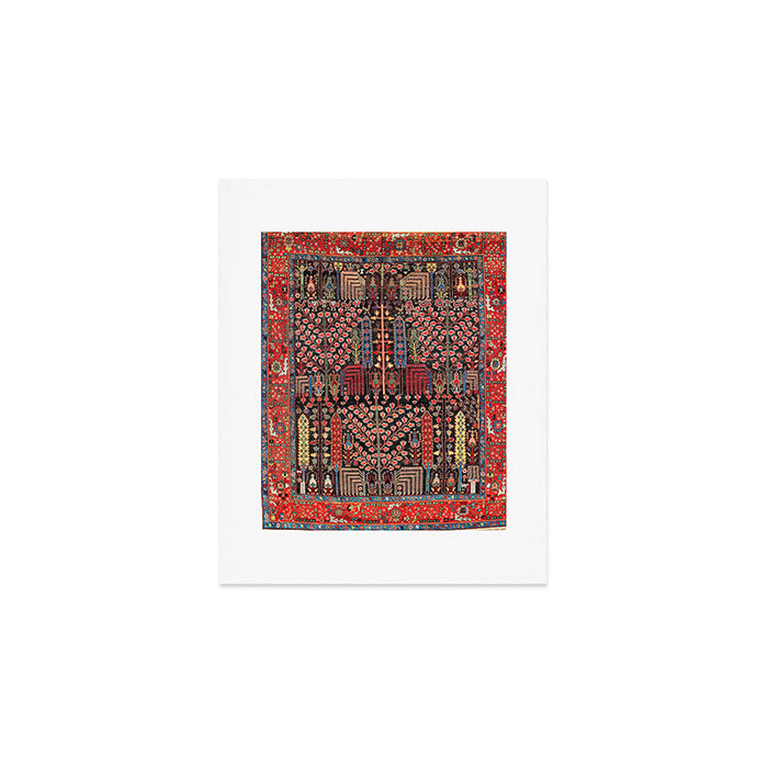 Bakhshaish Azerbaijan Northwest Persian Rug Print Art Print Gallery Image 1