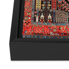 Bakhshaish Azerbaijan Northwest Persian Rug Print Framed Canvas Print Gallery Image 3