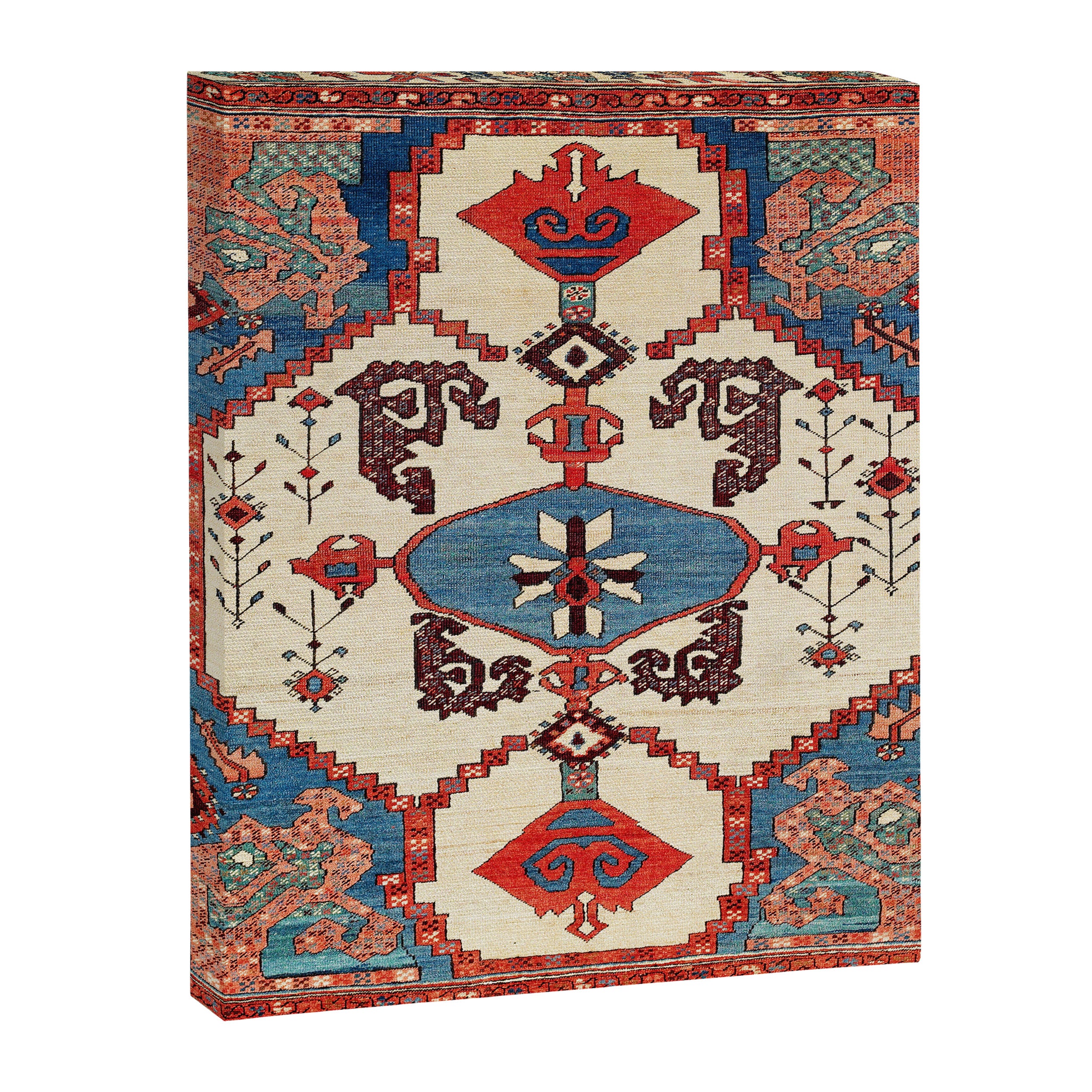 Bakhshaish Azerbaijan Northwest Persian Rug Print Canvas Print Gallery Image 3