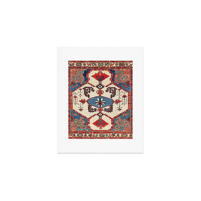 Bakhshaish Azerbaijan Northwest Persian Rug Print Art Print Gallery Image 1