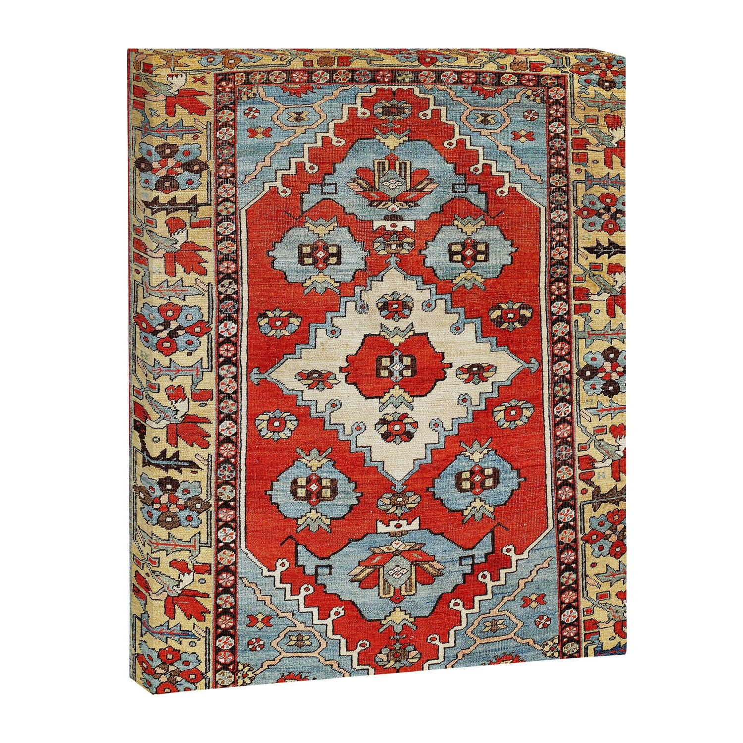 Bakhshaish Azerbaijan Northwest Persian Rug Print Canvas Print Gallery Image 3