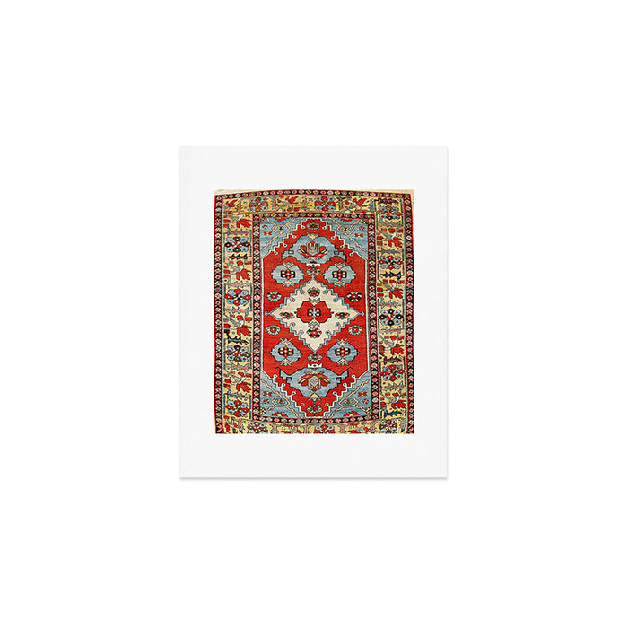 Bakhshaish Azerbaijan Northwest Persian Rug Print Art Print Gallery Image 1