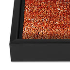 Bakhshaish Rug Detail Print Framed Canvas Print Gallery Image 3
