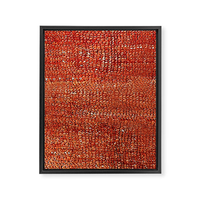 Bakhshaish Rug Detail Print Framed Canvas Print Gallery Image 1