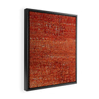 Bakhshaish Rug Detail Print Framed Canvas Print Gallery Image 2