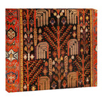 Bakhtiari Antique Persian Rug Print Canvas Print Gallery Image 3