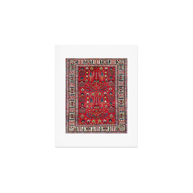 Bakhtiari Central Persian Garden Print Art Print Gallery Image 1